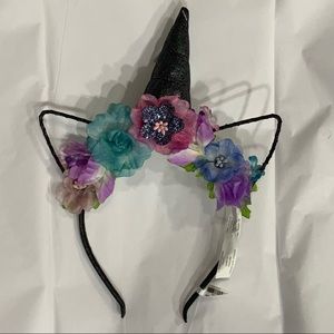 ICING UNICORN FLORAL HEADBAND!